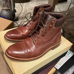 Johnston & Murphy Forrester Cap Toe Boot size 11